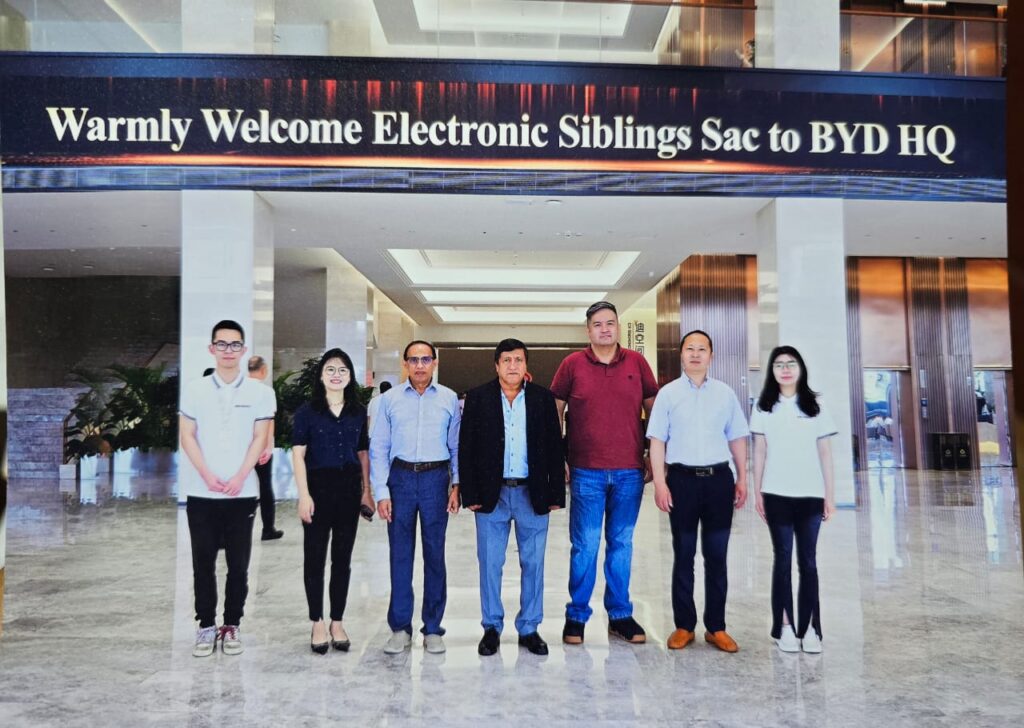 BYD y electronic siblings sac