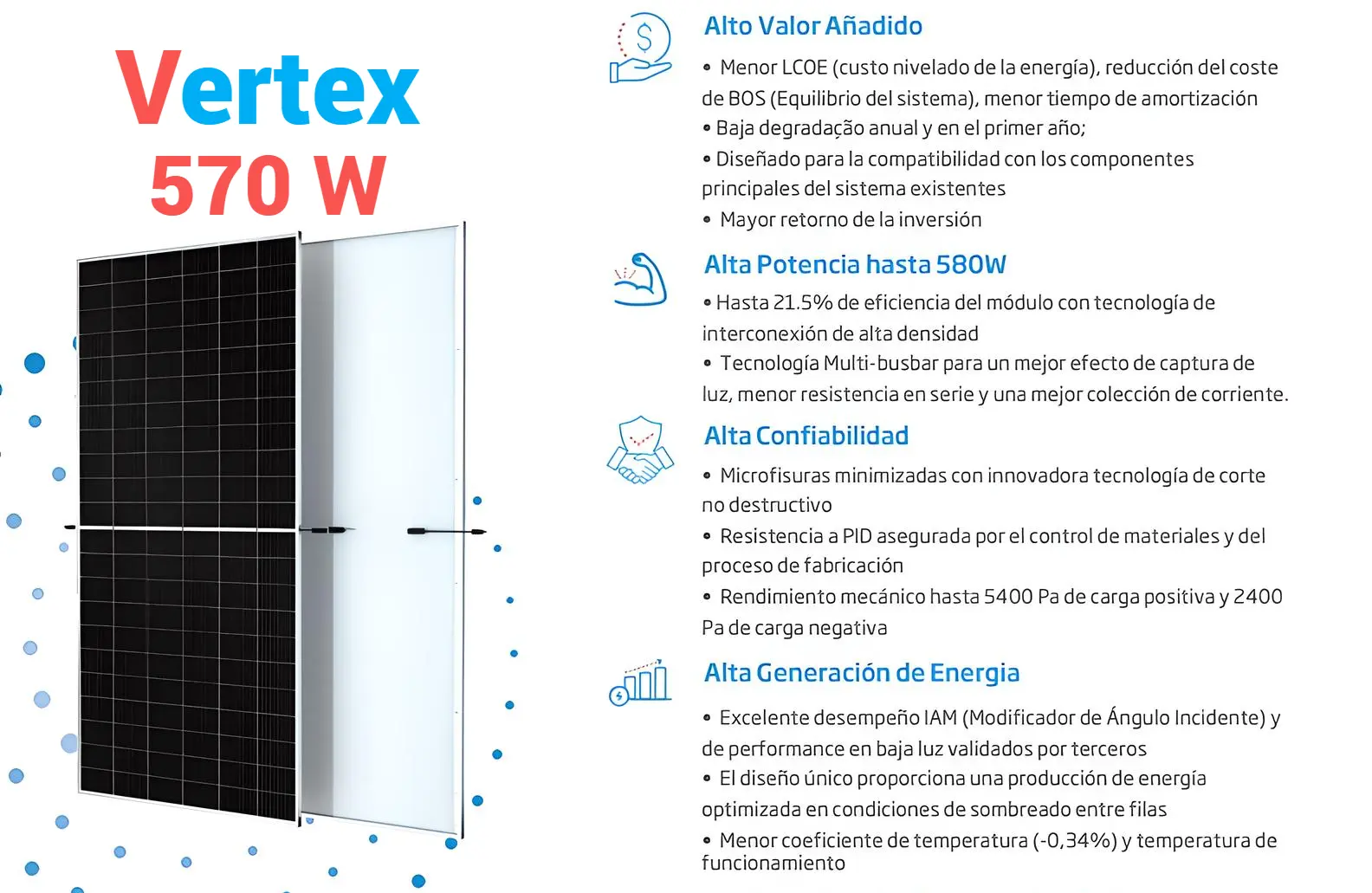 Vertex 570W de Trina Solar