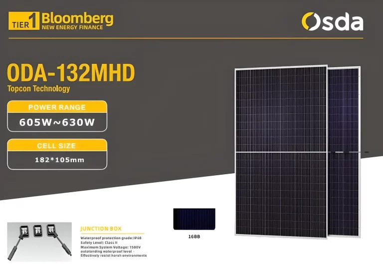 Panel Solar Osda 630W