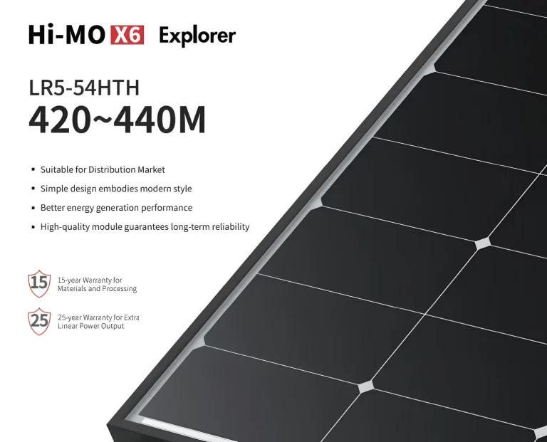 Panel Solar Longi Hi-MO 6 de 435W