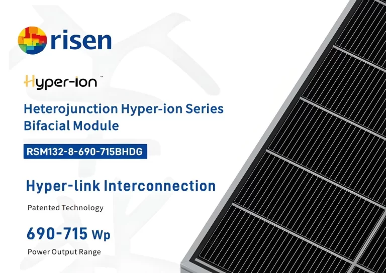 Panel Solar Risen 695W