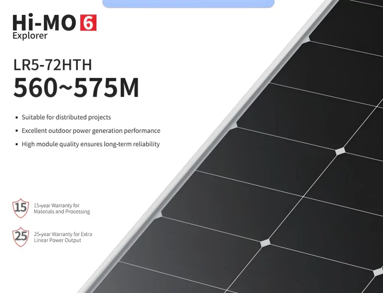 Panel Solar LONGi de 575W