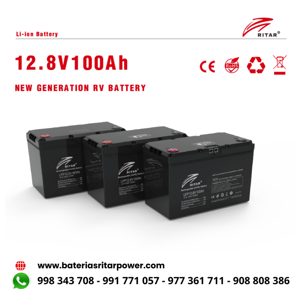 Batería de Litio 12.8V 100Ah