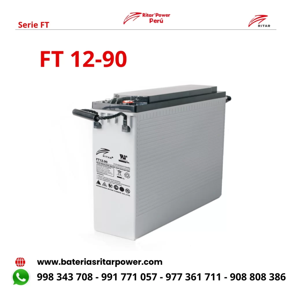 Baterías Ritar Serie FT12-90