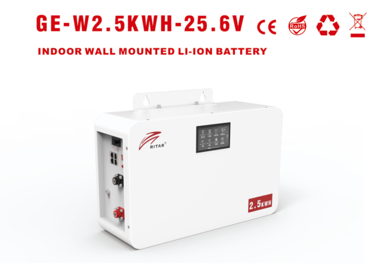 Batería de Litio Ritar Power 2.5kWh 25.6V