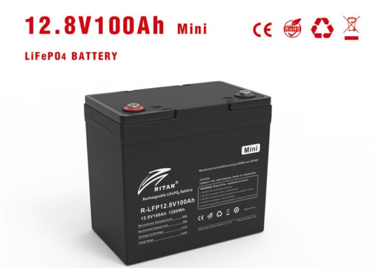 Batería de Litio 12.8V 100Ah Mini Ritar