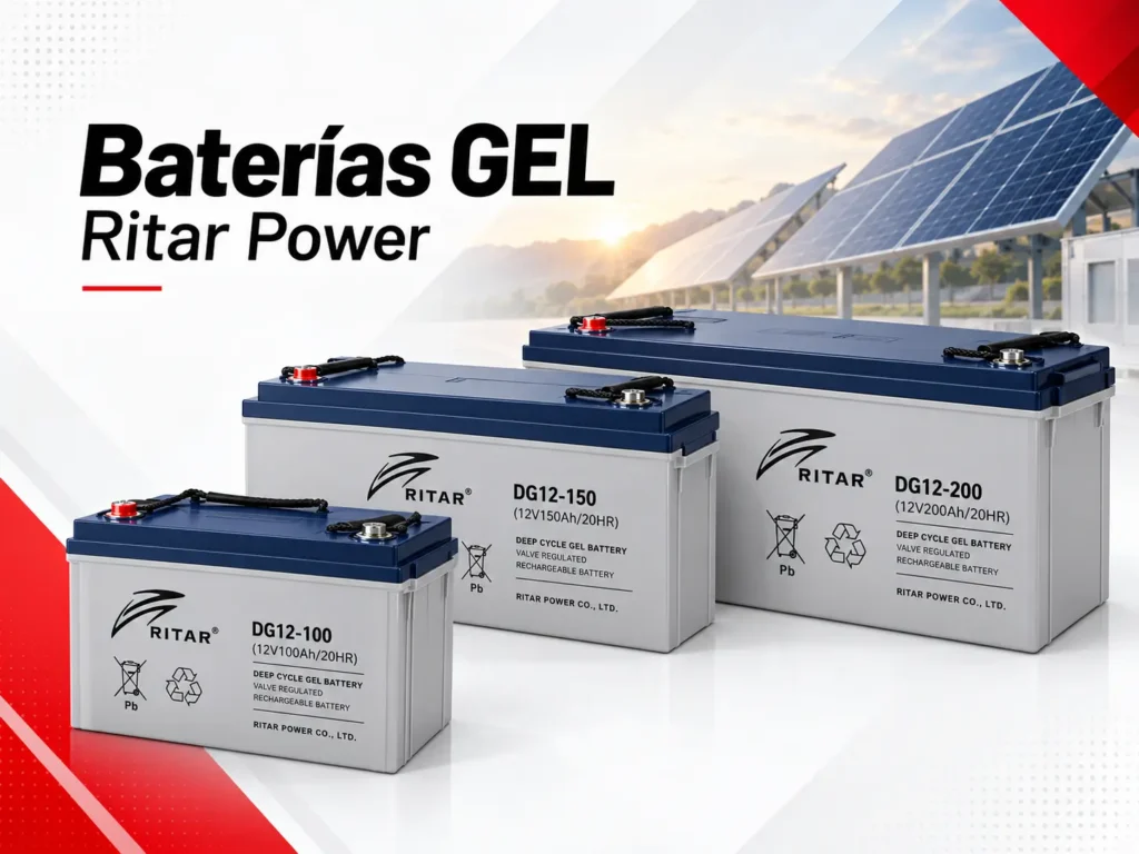 baterias ritar GEL